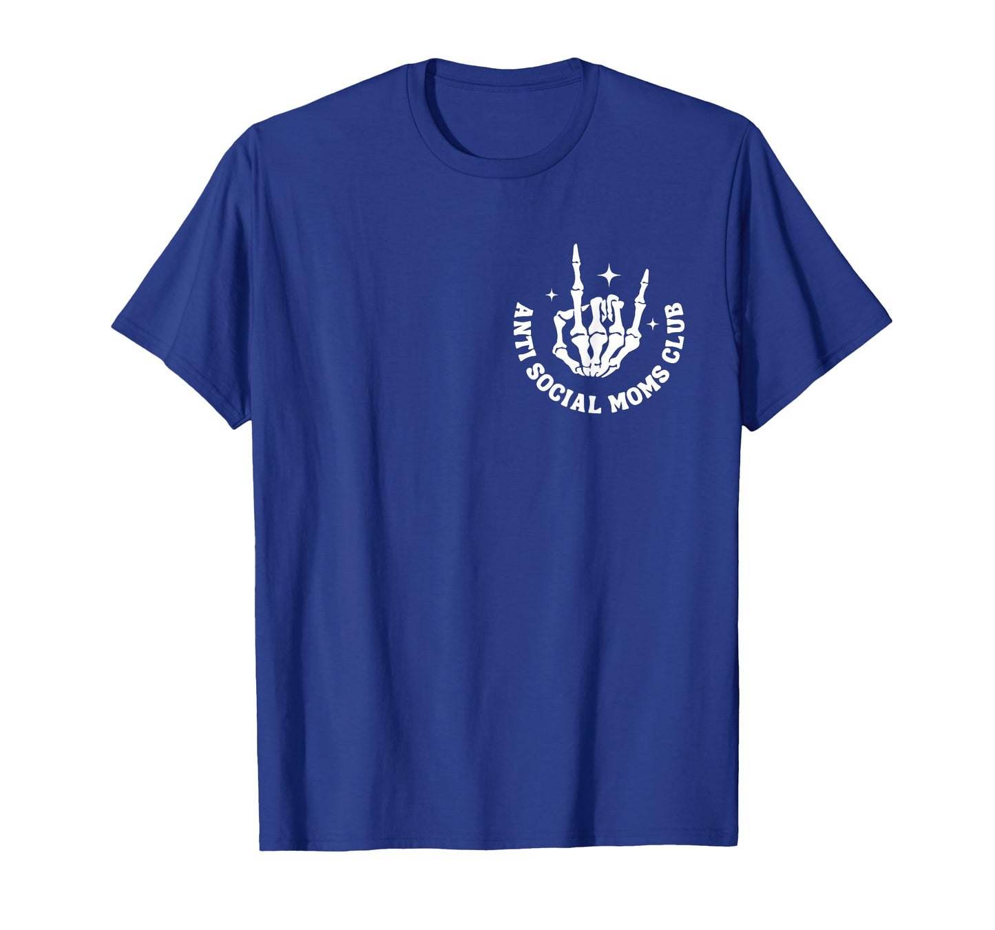 Anti Social Moms Club Groovy Funny Mom Life Mama Anxiety T-Shirt