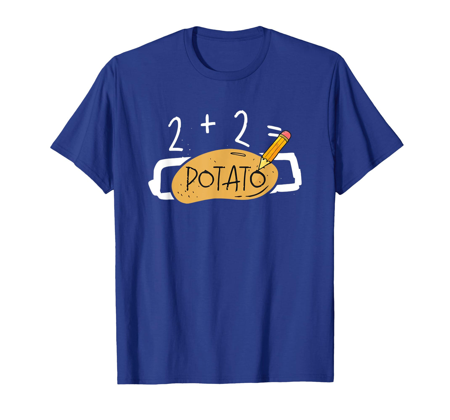 Funny Math 2 Plus 2 Equal Potato Chip Lover T-Shirt