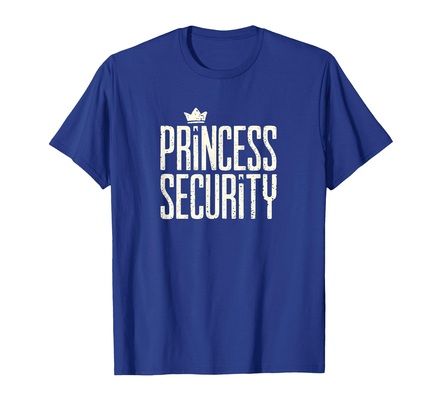Princess Security Protection Matching Family Retro Men Boys T-Shirt