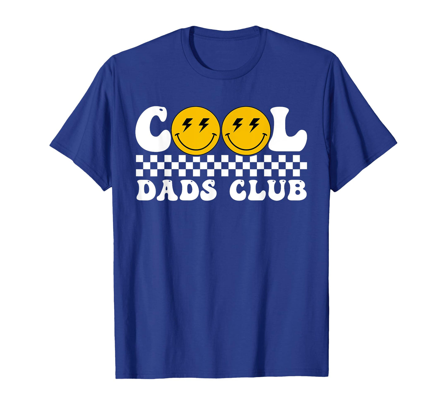 Funny Smile Cool Dads Club Retro Family Matching Mens T-Shirt