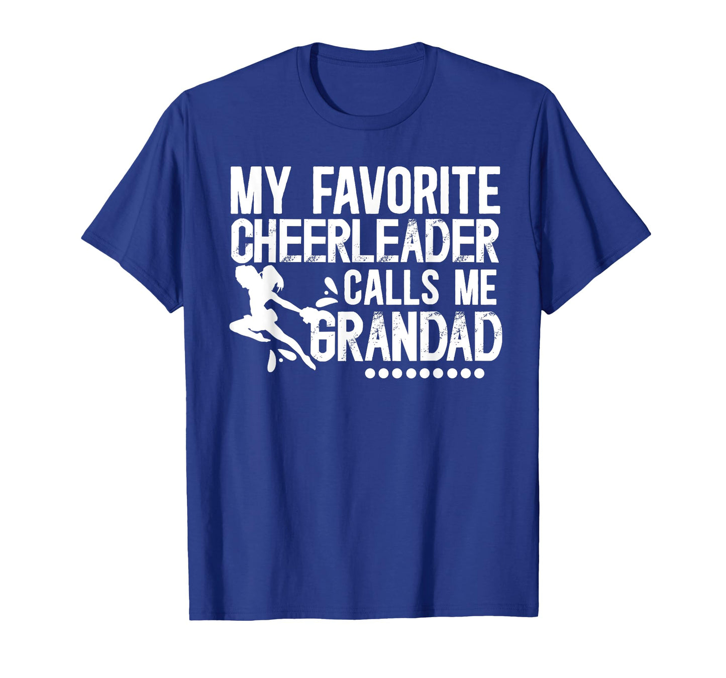 My Favorite Cheerleader Grandad Cheer Grandad Grandpa T-Shirt
