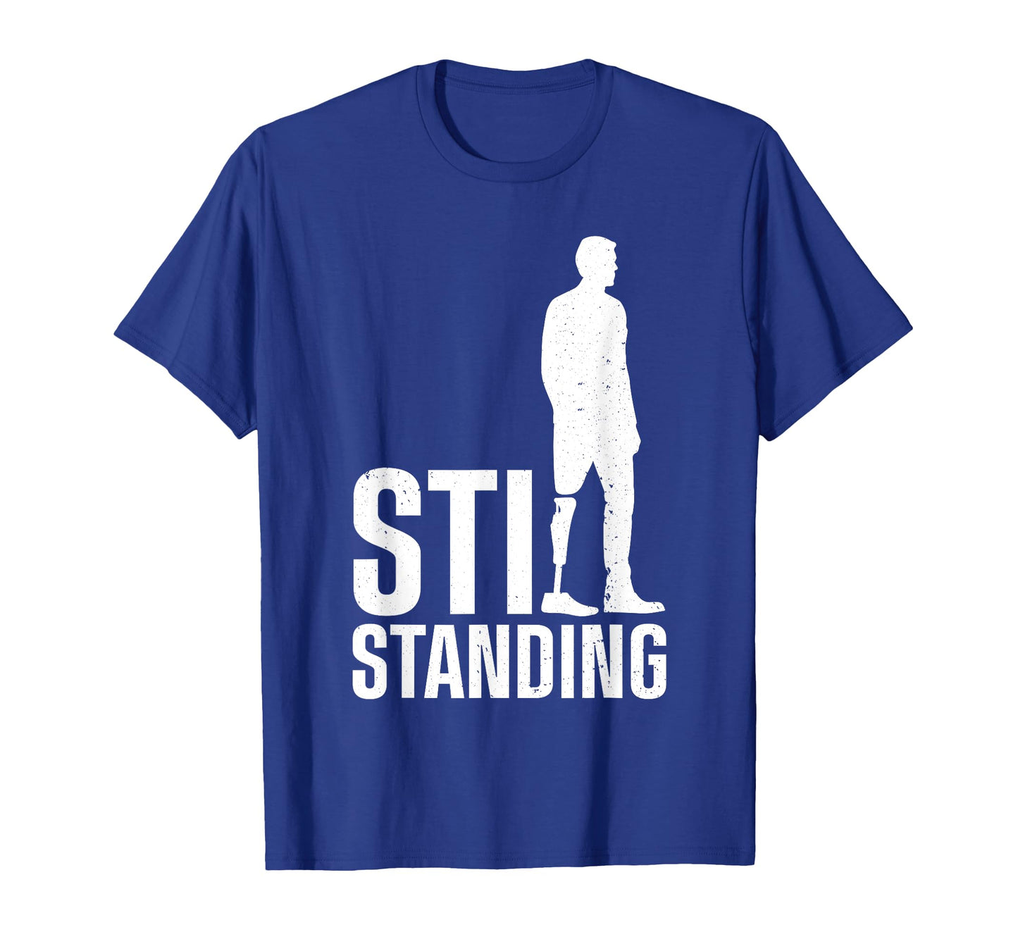 Cool Leg Amputee Art For Men Women Prosthetic Leg Amputation T-Shirt