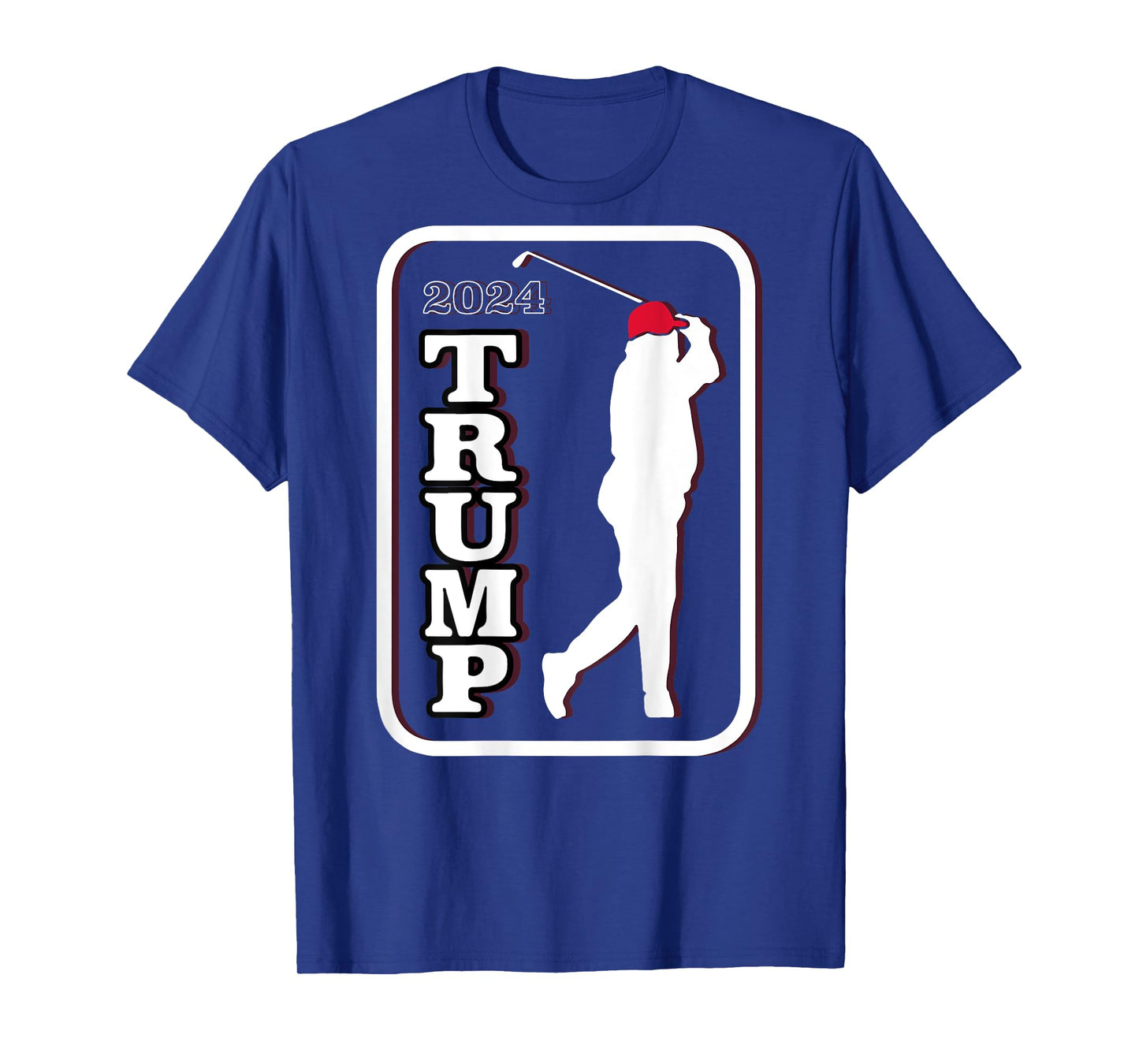 Trump 2024 Golf (on back) T-Shirt