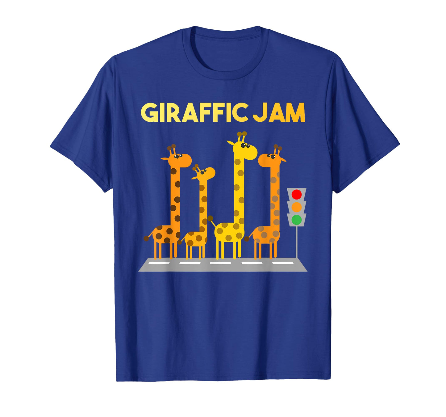 Cute Giraffe Design For Men Women Adult Safari Giraffe Lover T-Shirt