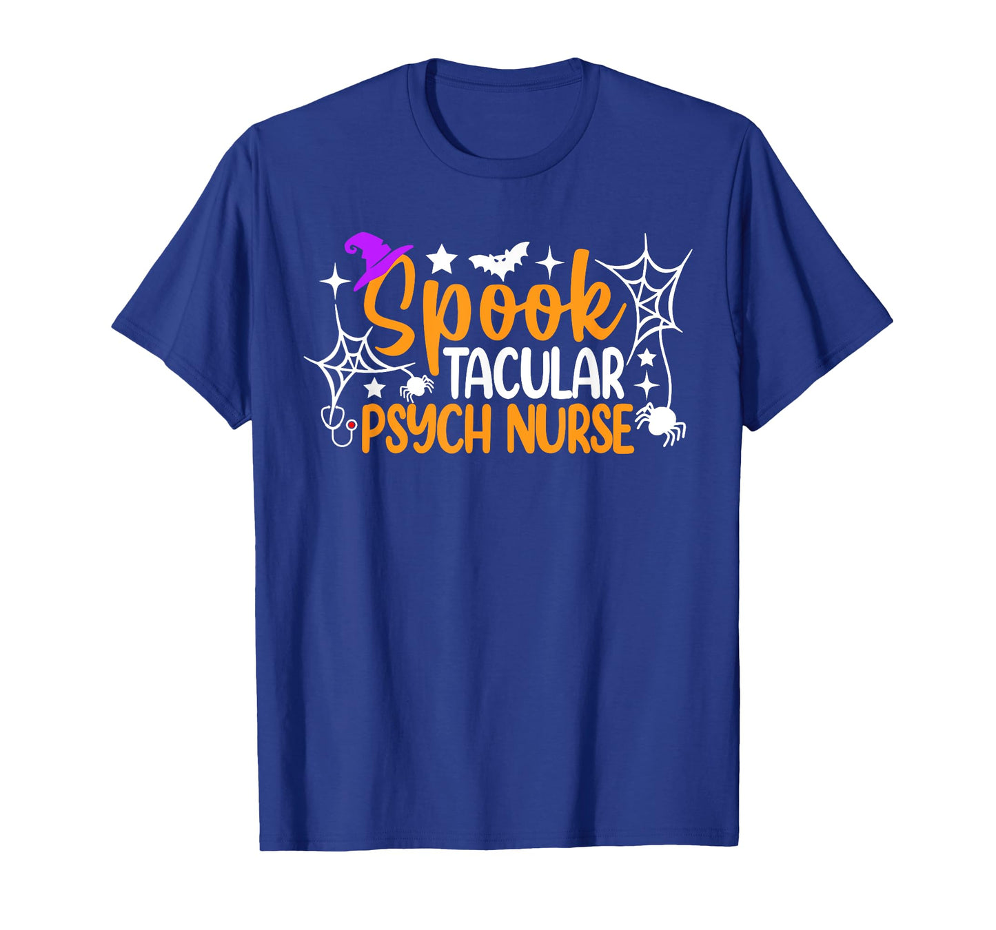 Spooktacular Psych Nurse Funny Halloween Costume T-Shirt