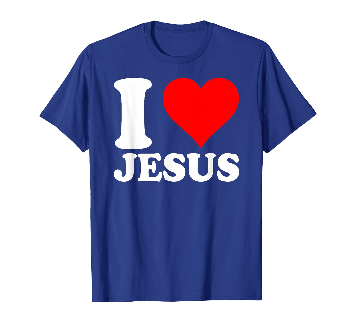 I Love Jesus Shirt I Red Heart Jesus Christian T-Shirt