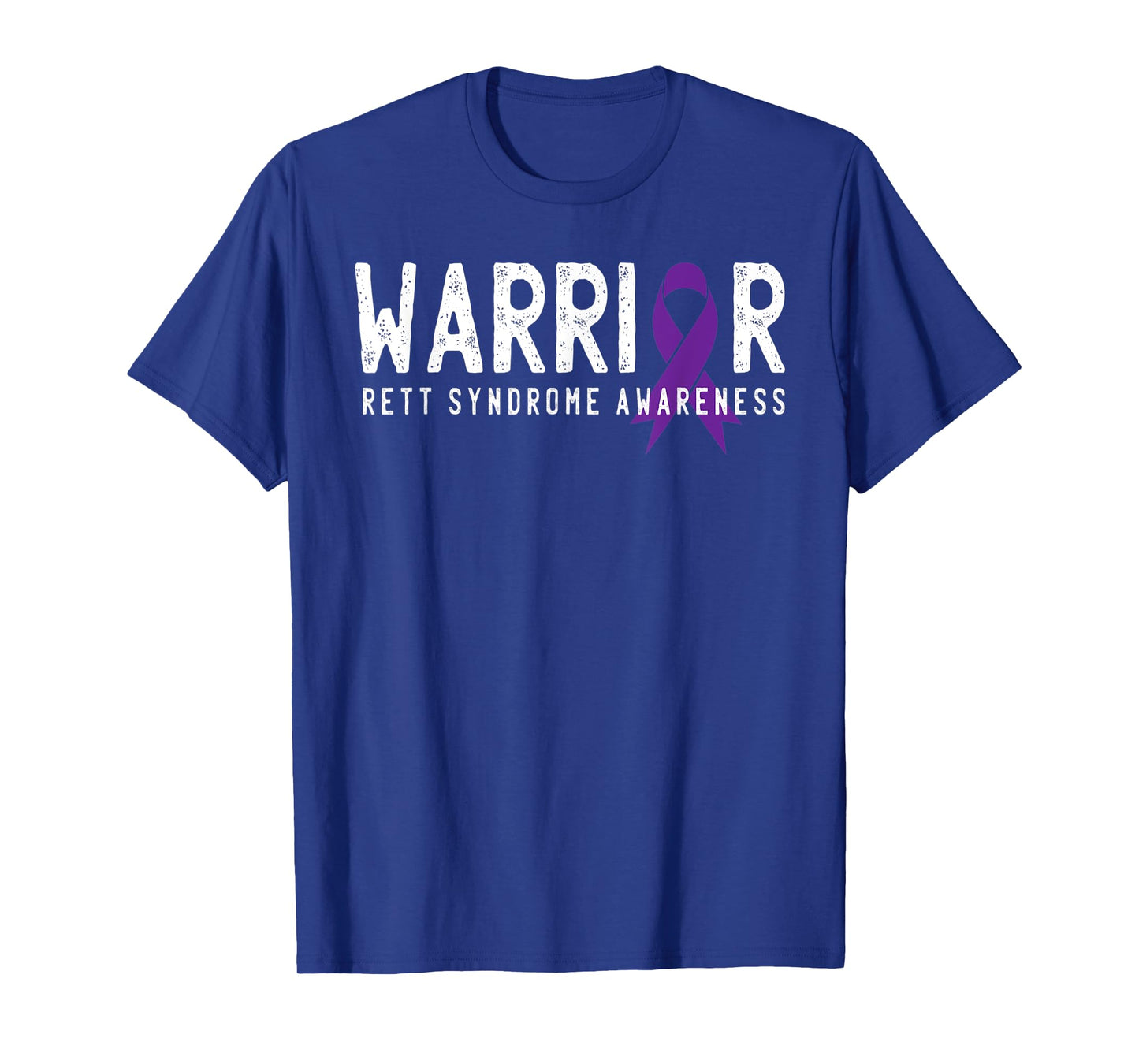 Warrior Rett Syndrome Awareness Purple Ribbon Fighter Gift T-Shirt