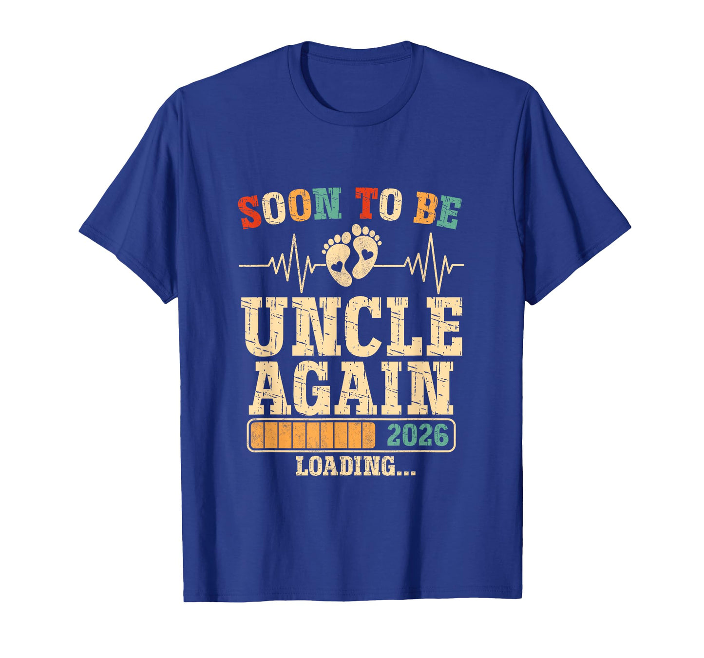 Soon to Be Uncle Again 2026 Loading Pregnancy Announcement T-Shirt