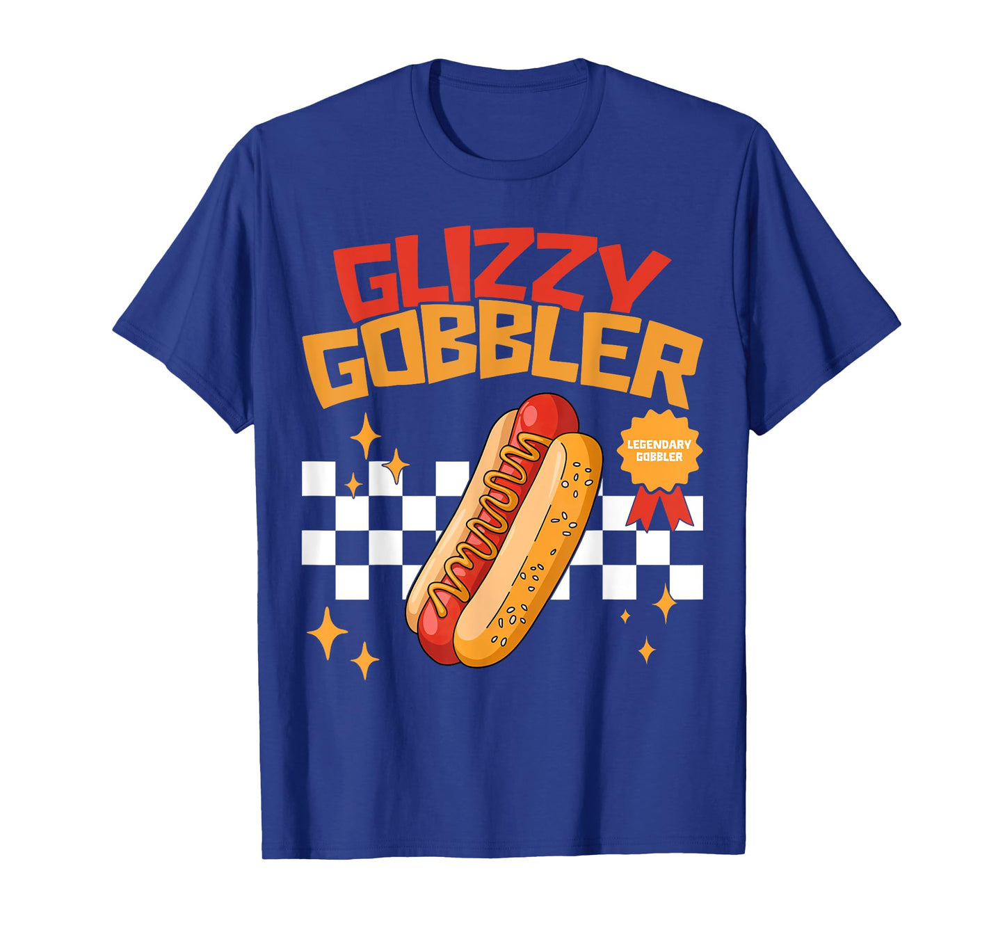 Glizzy Gobbler Funny Hot Dog Wiener Lover Food Humor T-Shirt