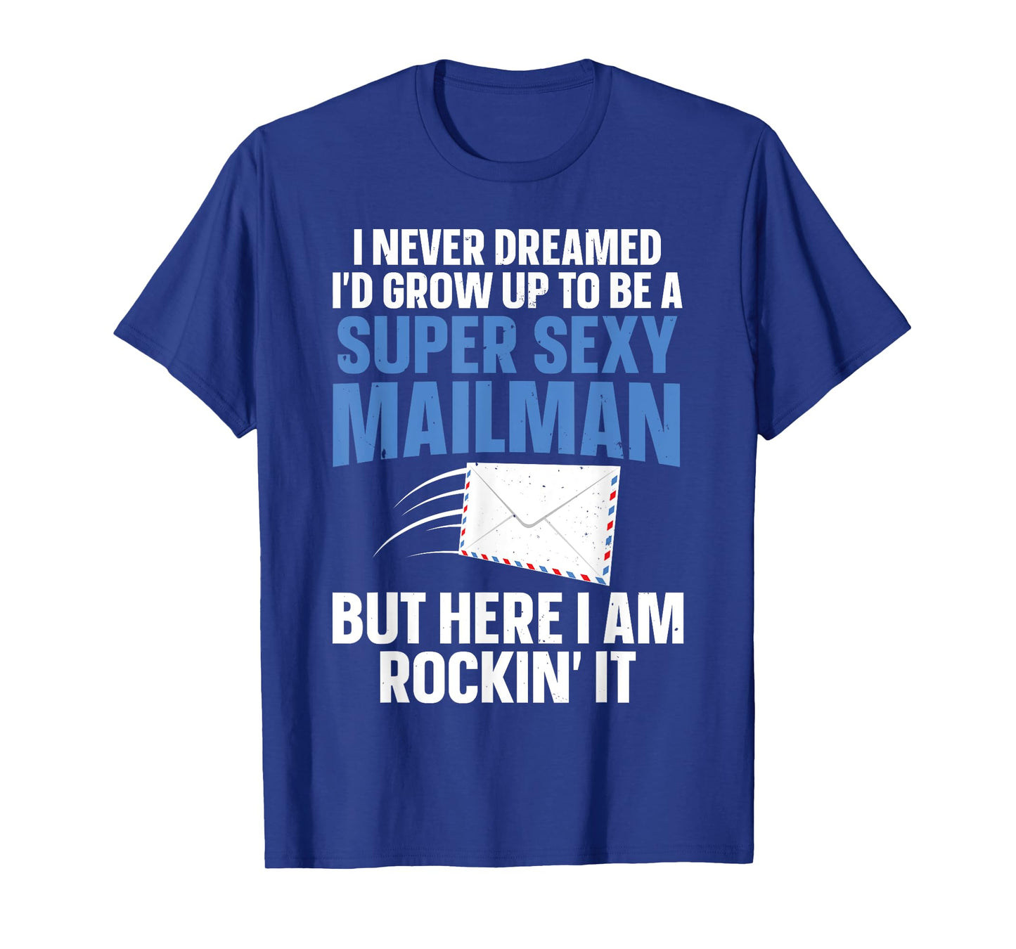 Cool Mailman Art For Men Postal Worker Post Office Mail Man T-Shirt
