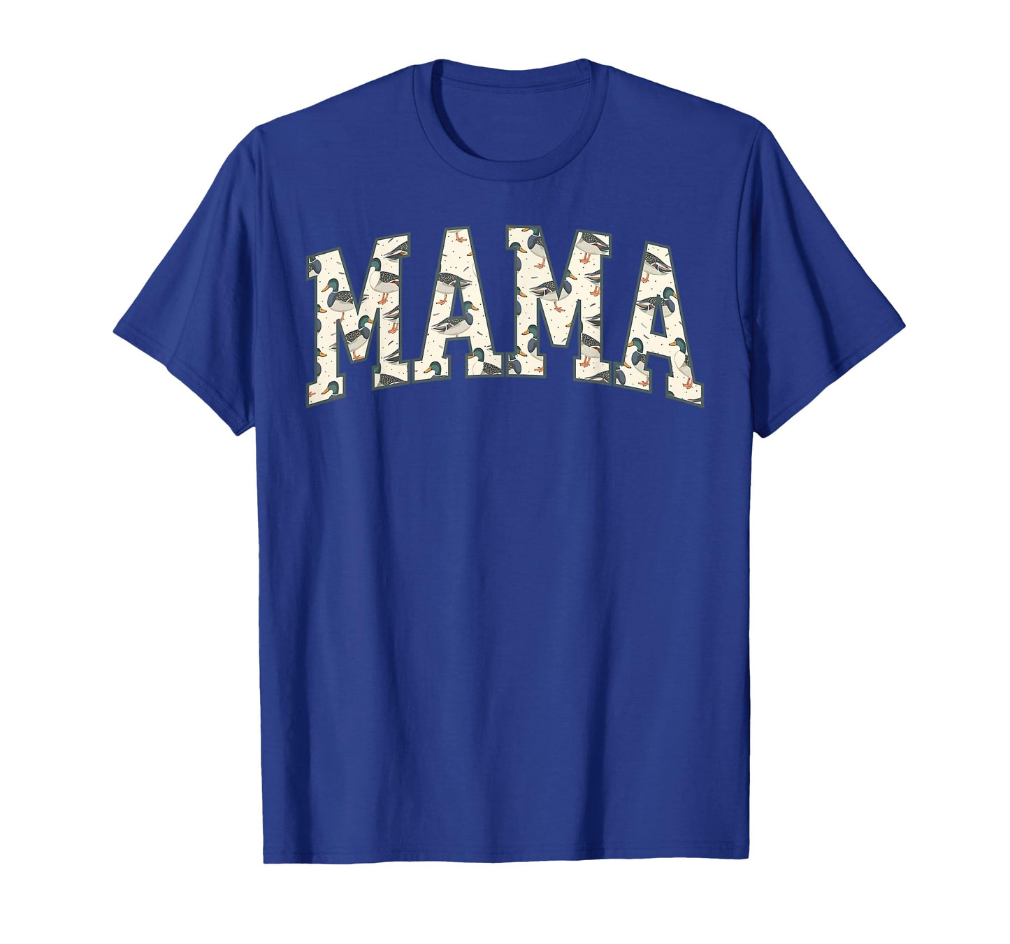 Retro Camo Mallard Duck Mama Hunting Season Mother's Day T-Shirt