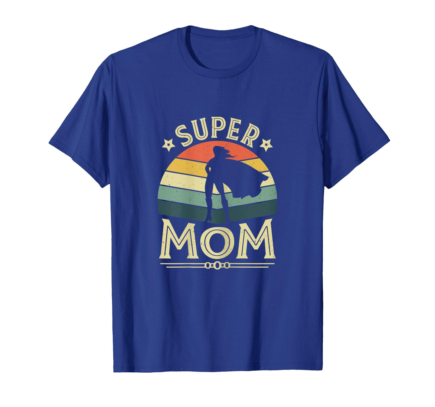 Super Mom Mama Mothers Day Mommy Vintage Mom T-Shirt