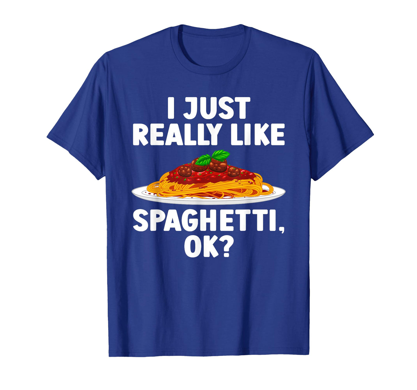 Best Spaghetti Design For Men Women Kids Italian Pasta Lover T-Shirt