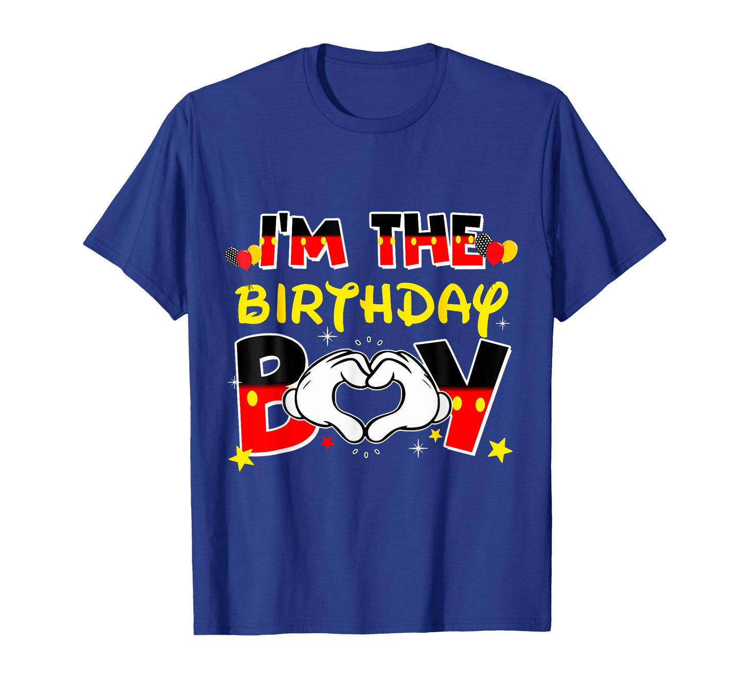 I'm The Birthday Boy Family Matching Decor For Men Women T-Shirt