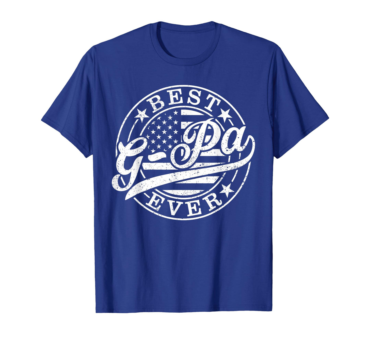 Best G-pa Ever Father's Day American US Flag T-Shirt
