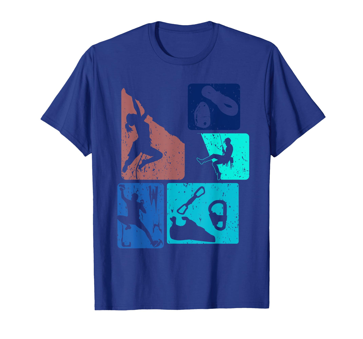 Funny Rock Climbing Bouldering Enthusiasts Men Women Kids T-Shirt