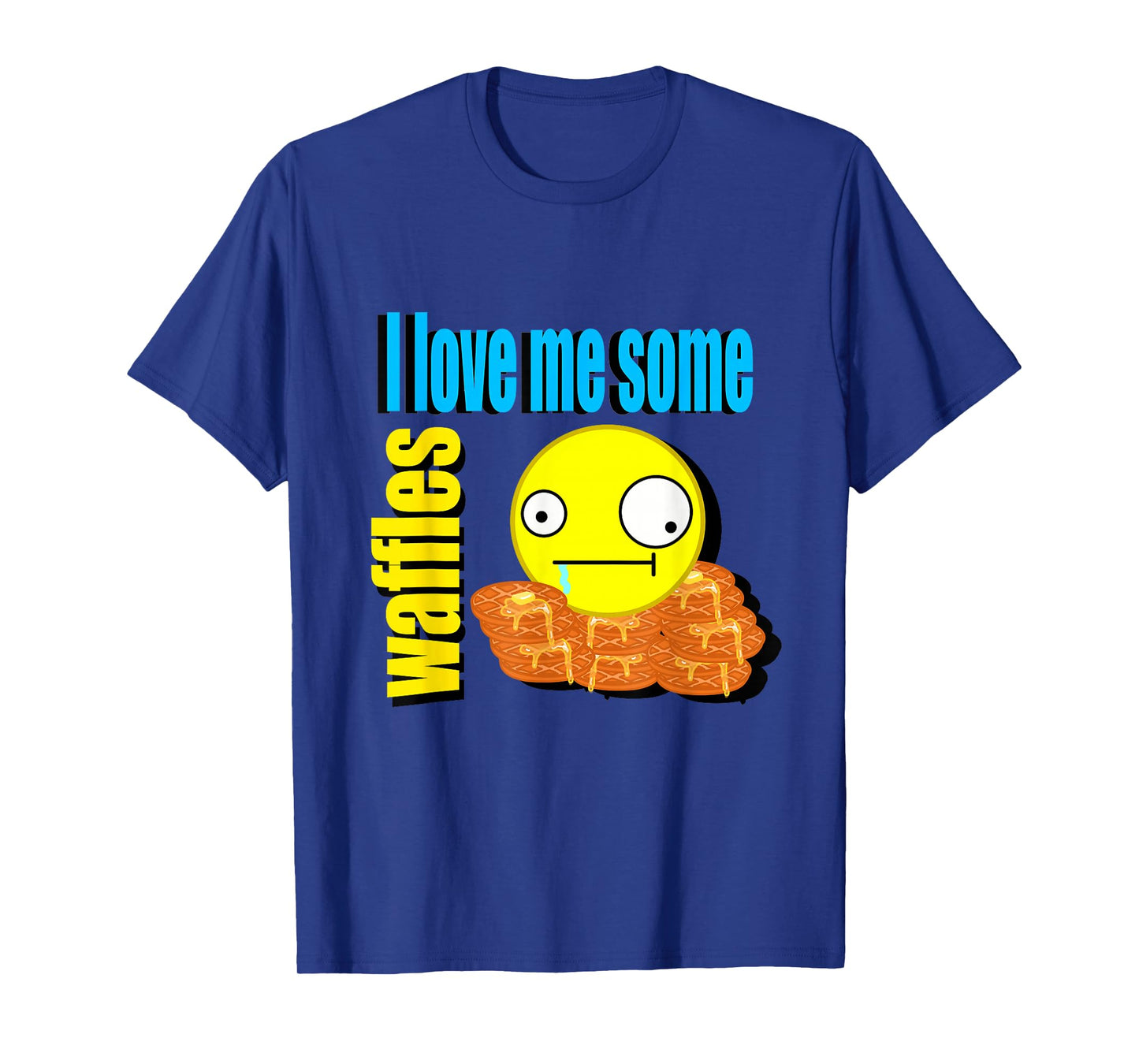 I Love Me Some Waffles Scene Kid Emo T-Shirt