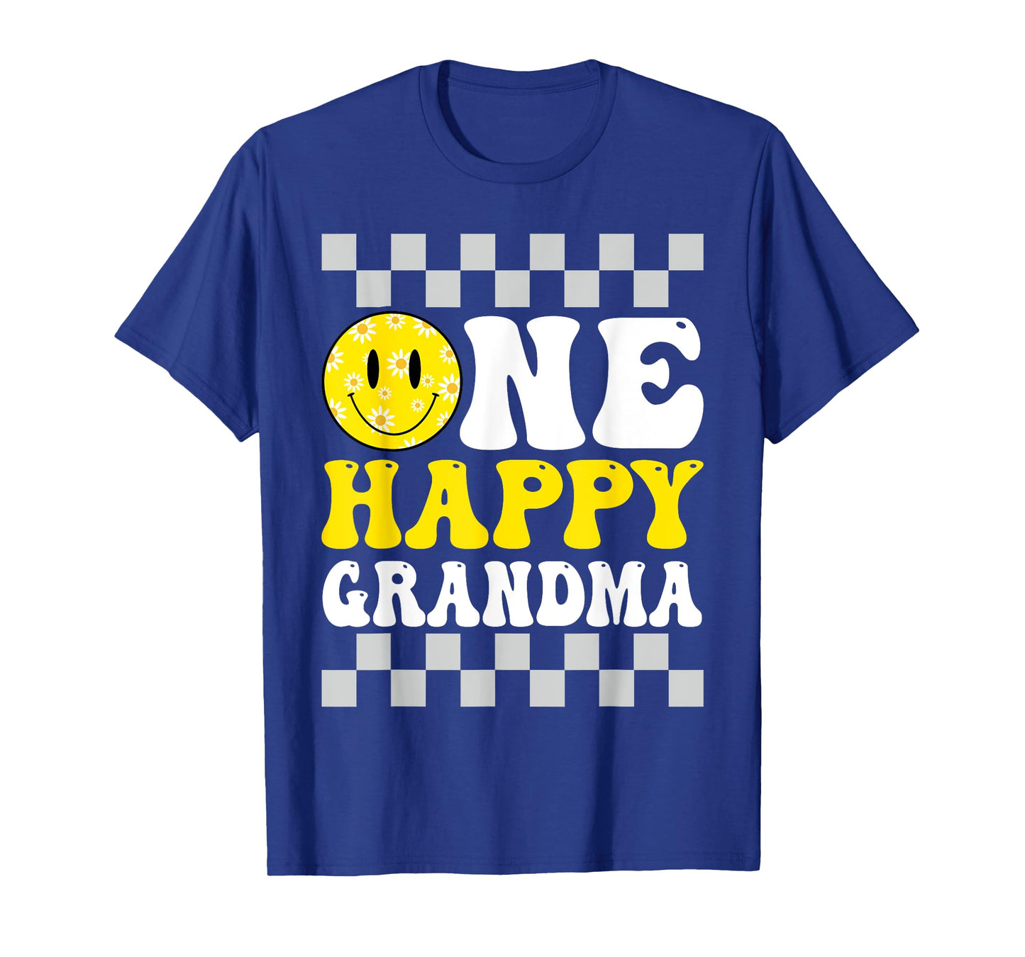One Happy Dude Grandma 1st Birthday Family Matching T-Shirt