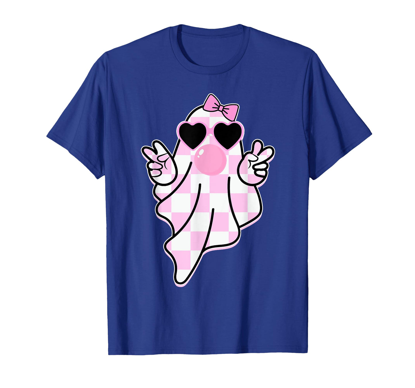 Cute Girly Ghost Blowing Bubble Gift For Girl kids T-Shirt