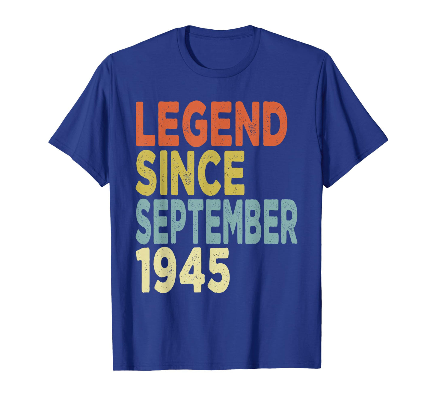 80 Years Old Legend Since September 1945 Tees 80th Birthday T-Shirt