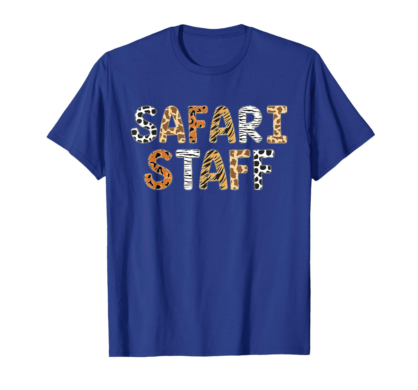 Safari Staff Art For Men Women Zookeeper Costume Zoo Jungle T-Shirt