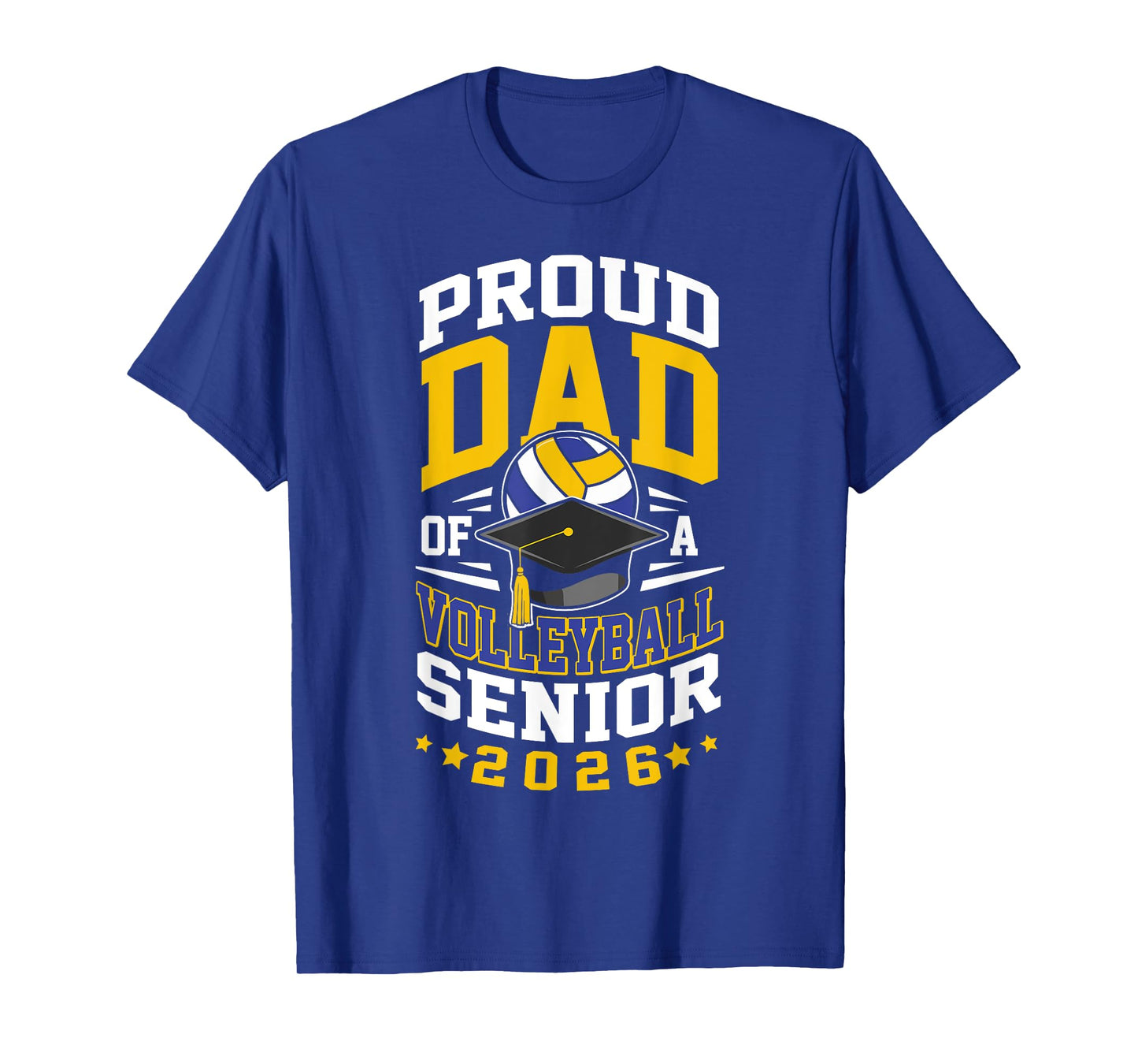 Proud Dad of a volleyball senior 2026 graduation T-Shirt