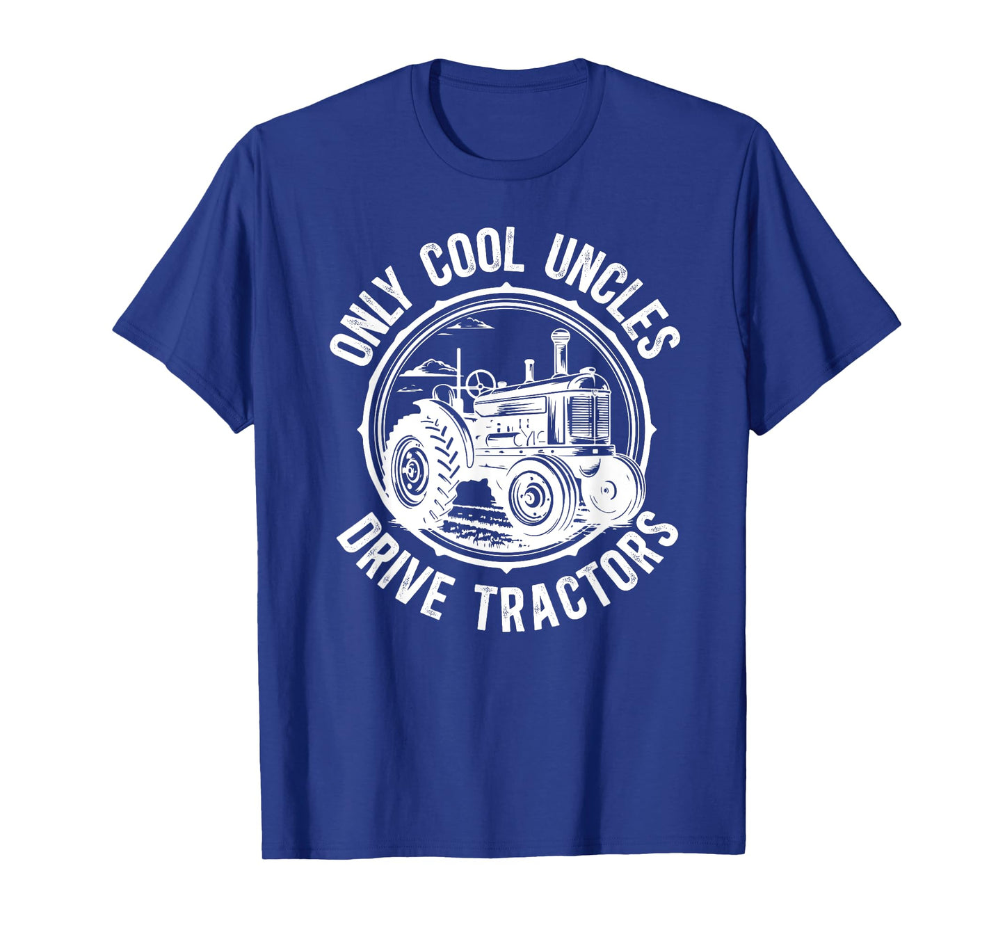 Tractor Uncle Proud Tractor Lover Uncle Tractors Uncle T-Shirt