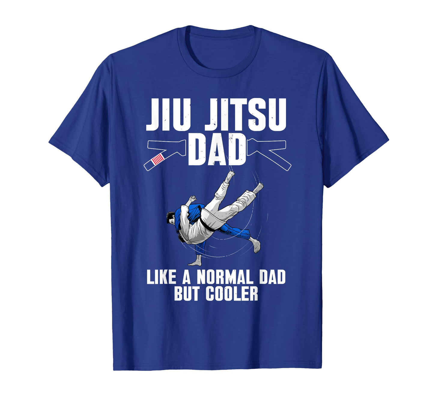Cool Jiu Jitsu Art for Dad Father BJJ Brazilian Jiu Jitsu T-Shirt