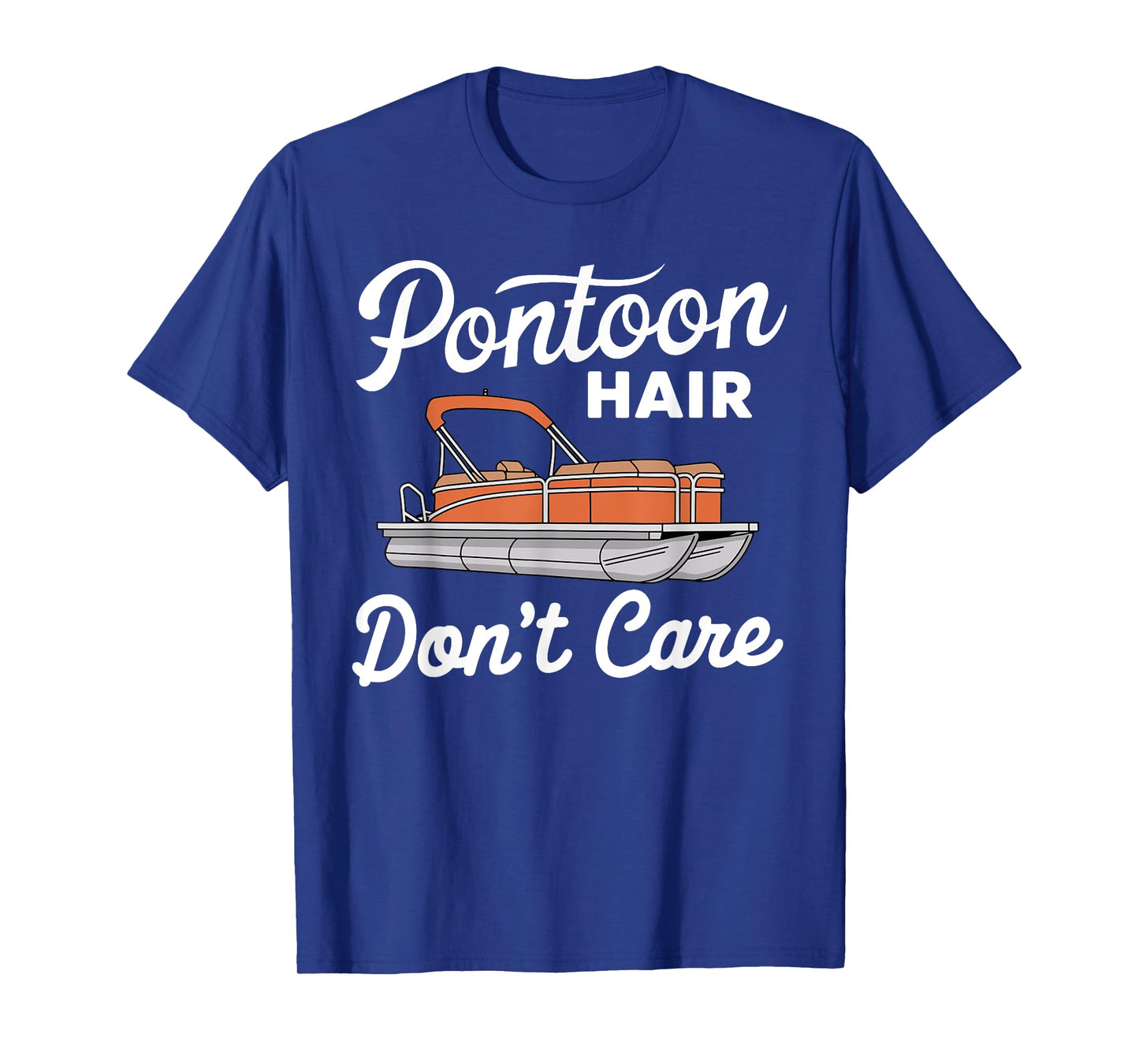 Funny Pontoon Captain Art for Men Women Pontoon Boat Owner T-Shirt