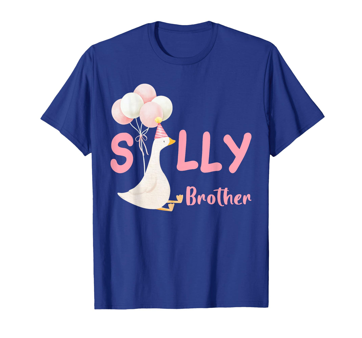 Silly Brother Goose Family Matching Birthday Squad Crew T-Shirt