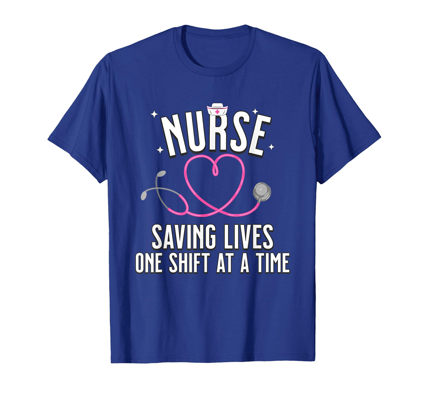 Nurse Saving Lives One Shift At A Time RN Emergency Room T-Shirt