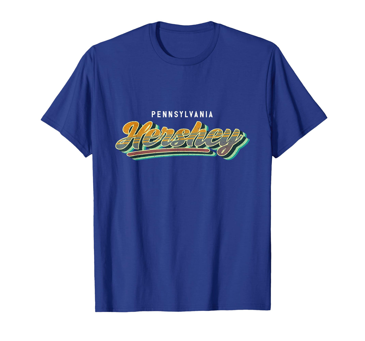 Hershey Pennsylvania Hometown Vintage Retro Typography T-Shirt