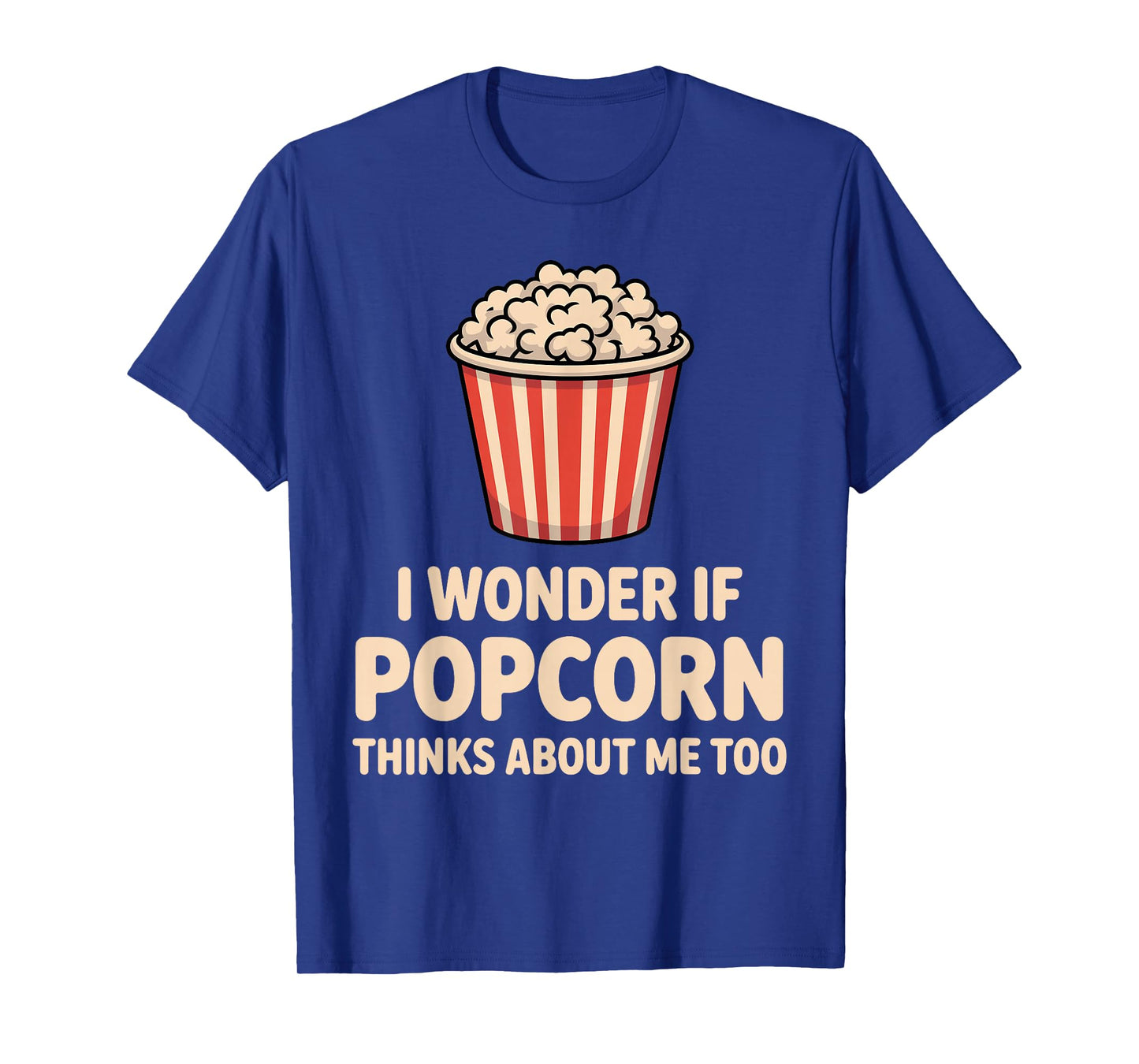 Funny Popcorn Themed for Men Women Adults Kids Popcorn Lover T-Shirt