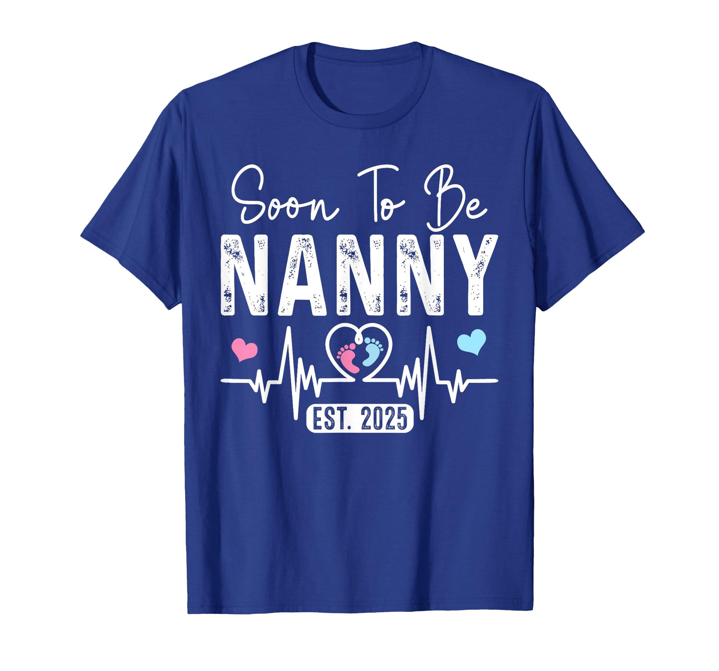 Vintage Soon To Be Nanny Est. 2025 New Nanny T-Shirt
