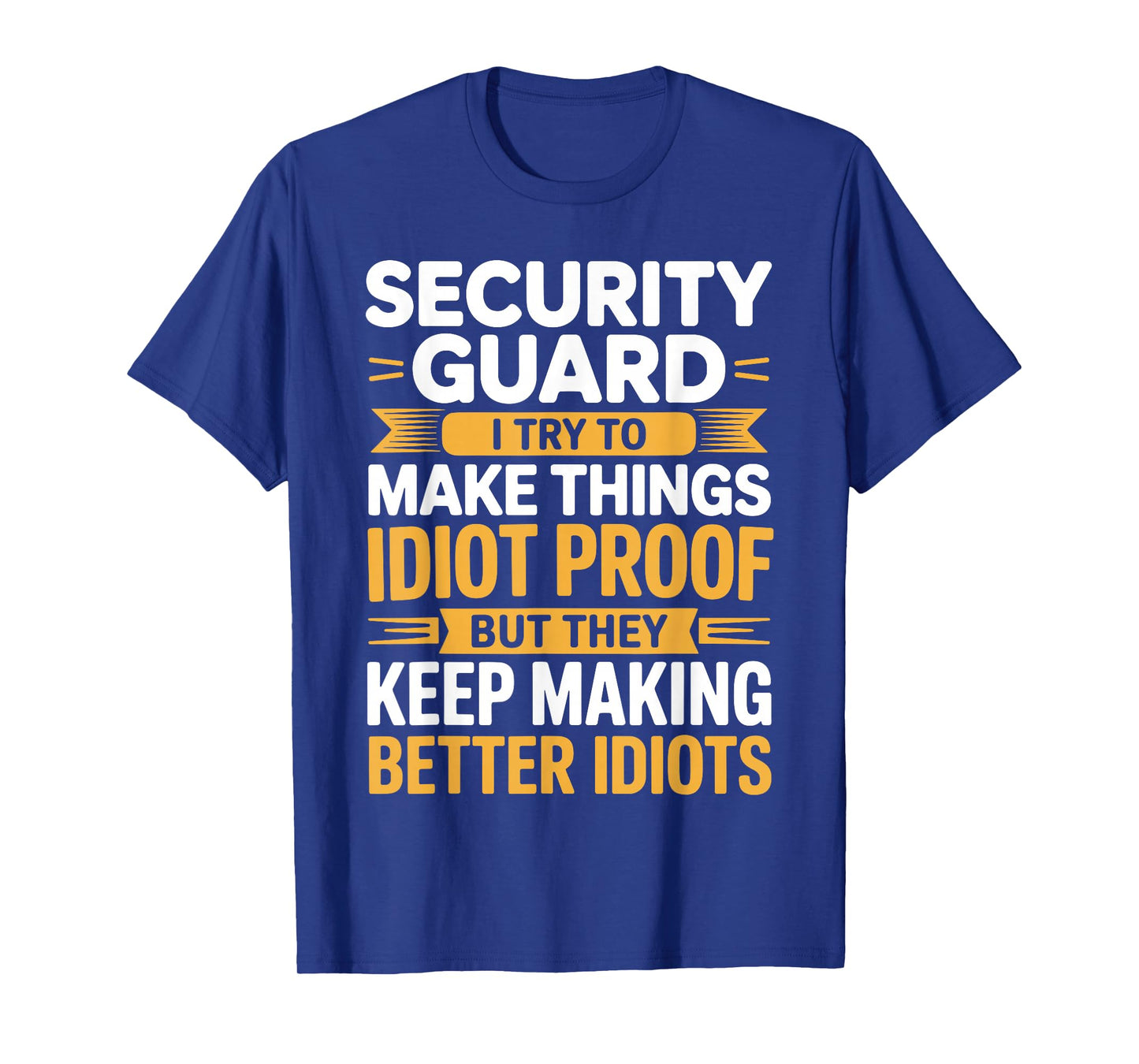 Security Guard Design for Men Women Bouncer Security Guard T-Shirt