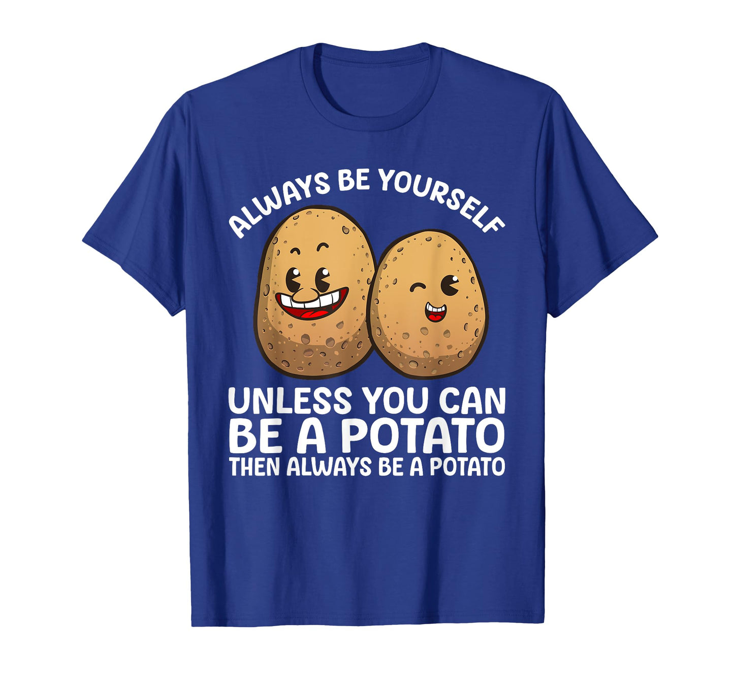 Cute Potato Costume For Men Women Kids Potaty Novelty Potato T-Shirt