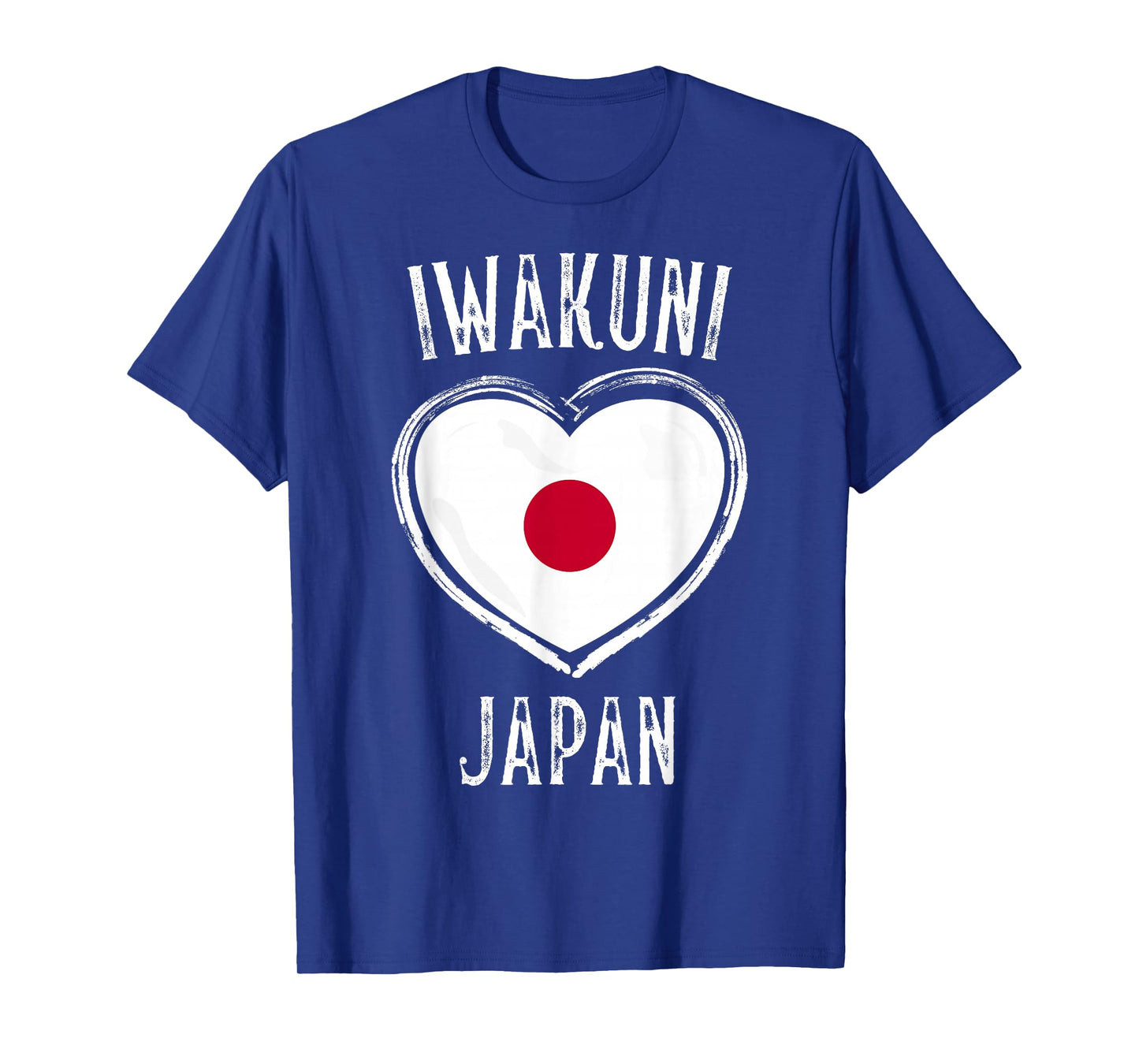 Japan Flag Heart Iwakuni City T-Shirt