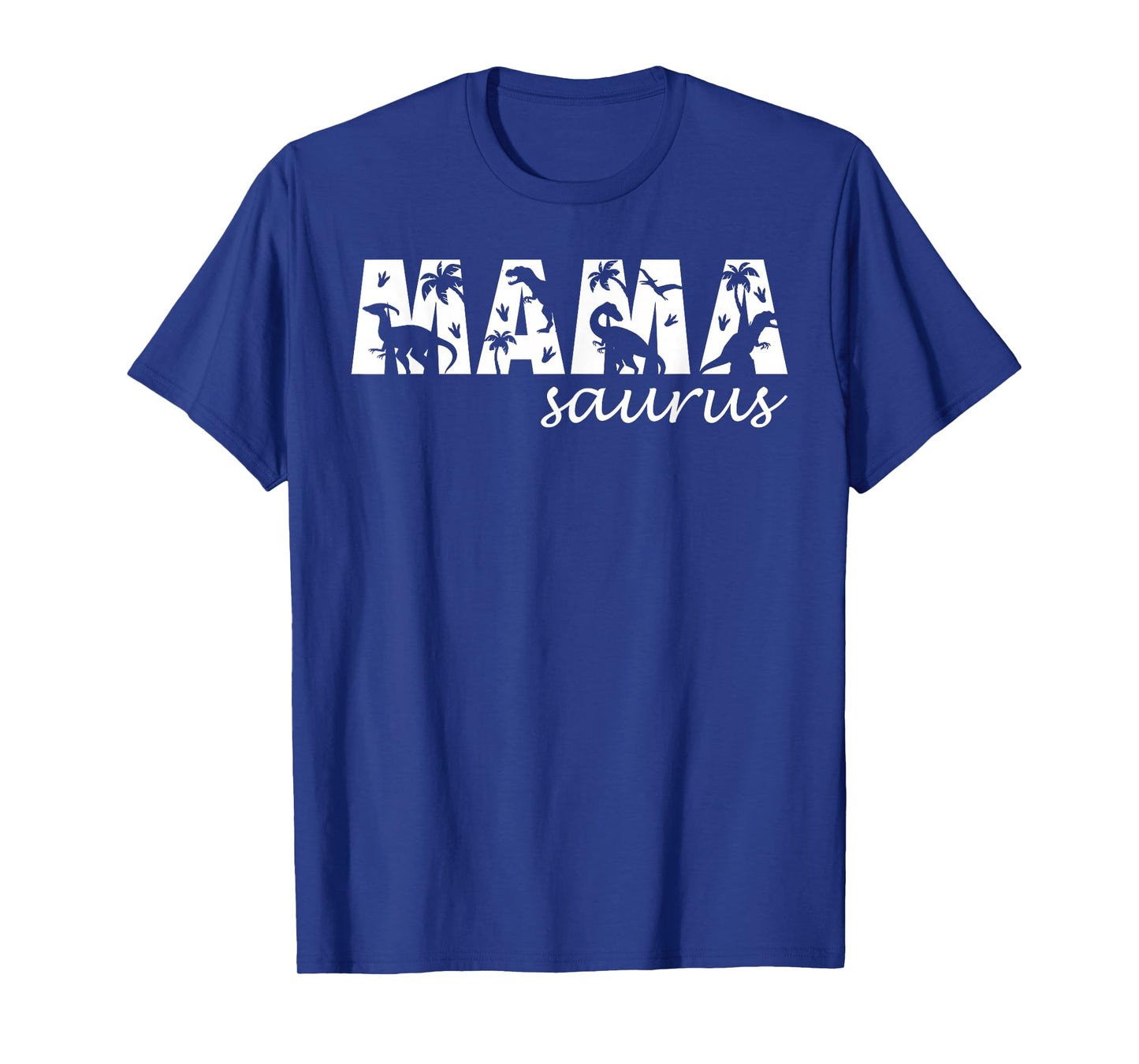 Mamasaurus T Rex Dinosaur Mama Saurus Mom Family Matching T-Shirt