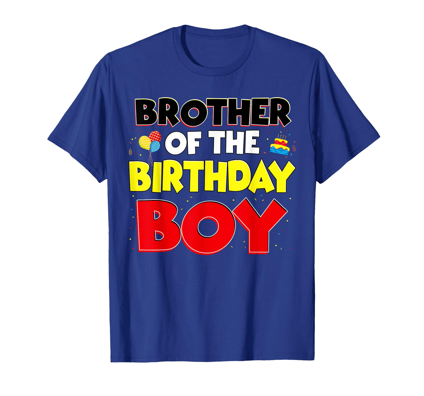 Brother Of The Birthday Boy Family Birthday Party Outfit T-Shirt