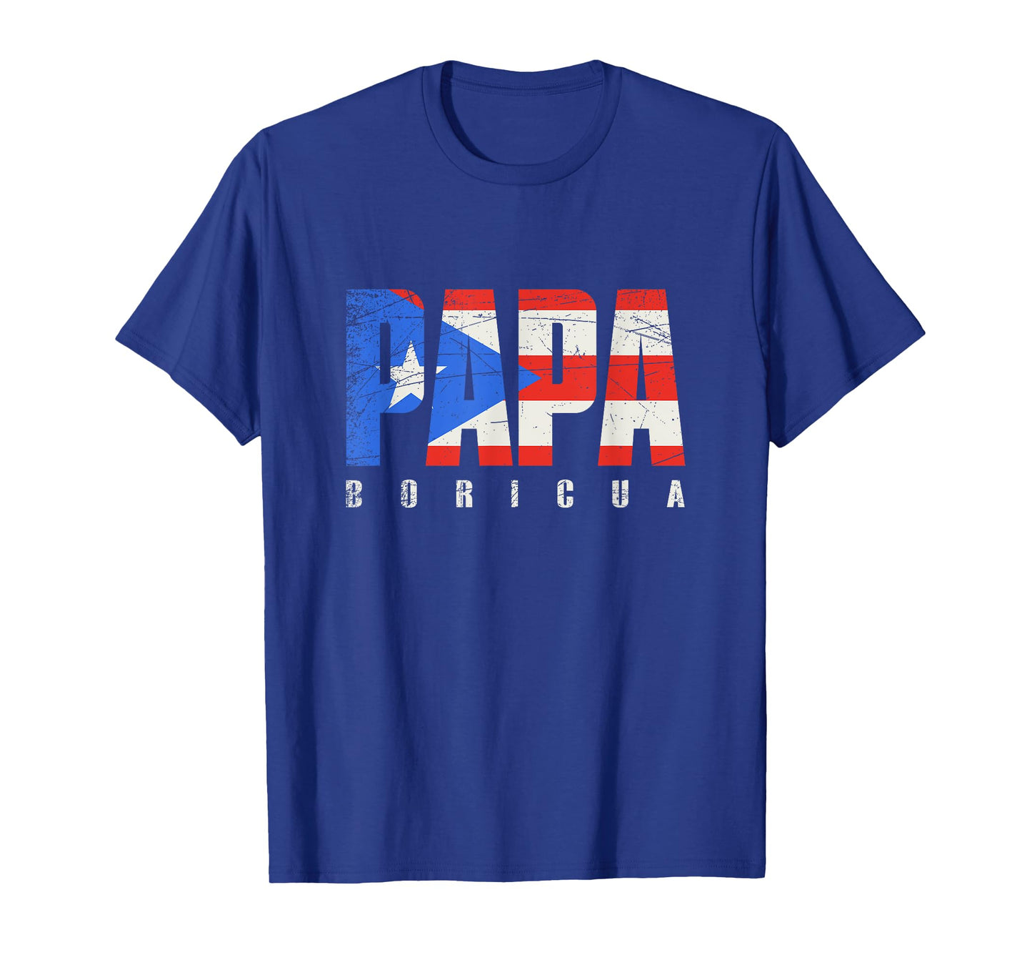 Mens Puerto Rico Grandpa Papa Boricua, Puerto Rican Flag T-Shirt