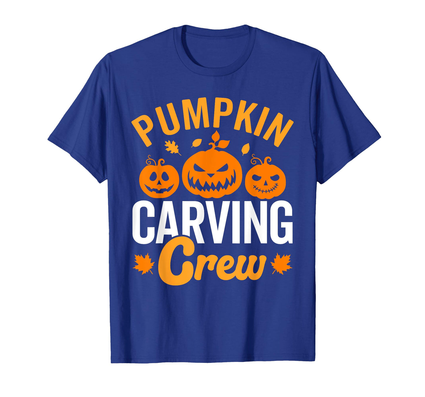 Pumpkin carving crew, family matching pumpkin head Halloween T-Shirt