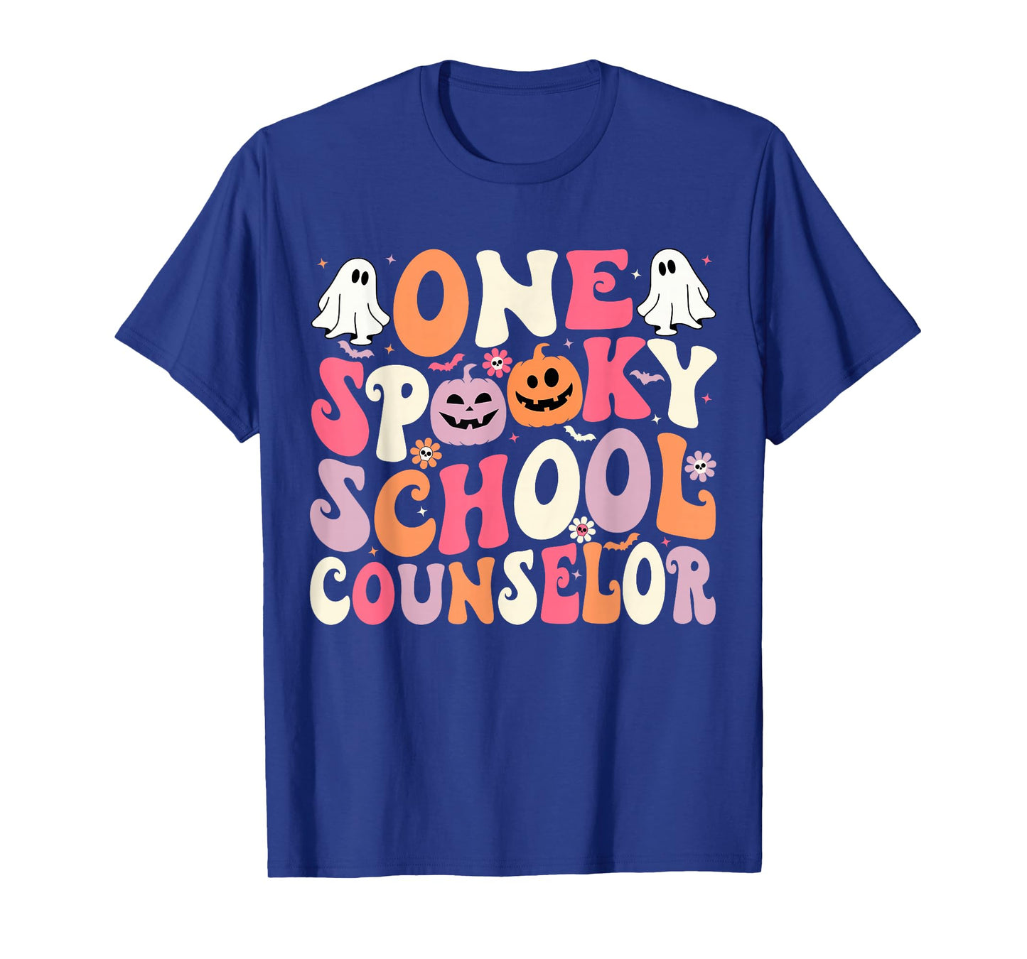 One Spooky School Counselor Halloween Teacher Counseling T-Shirt