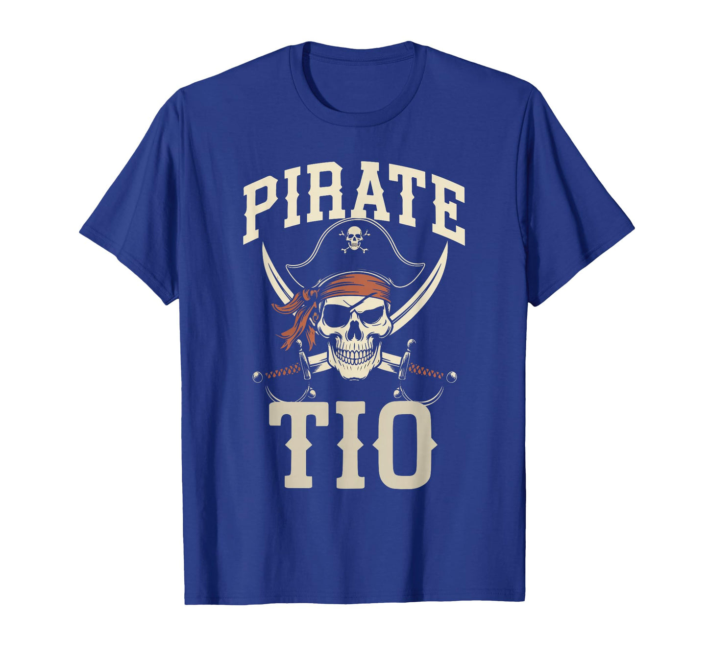 Pirate Tio Funny Captain Matching Grandpa Halloween Costume T-Shirt