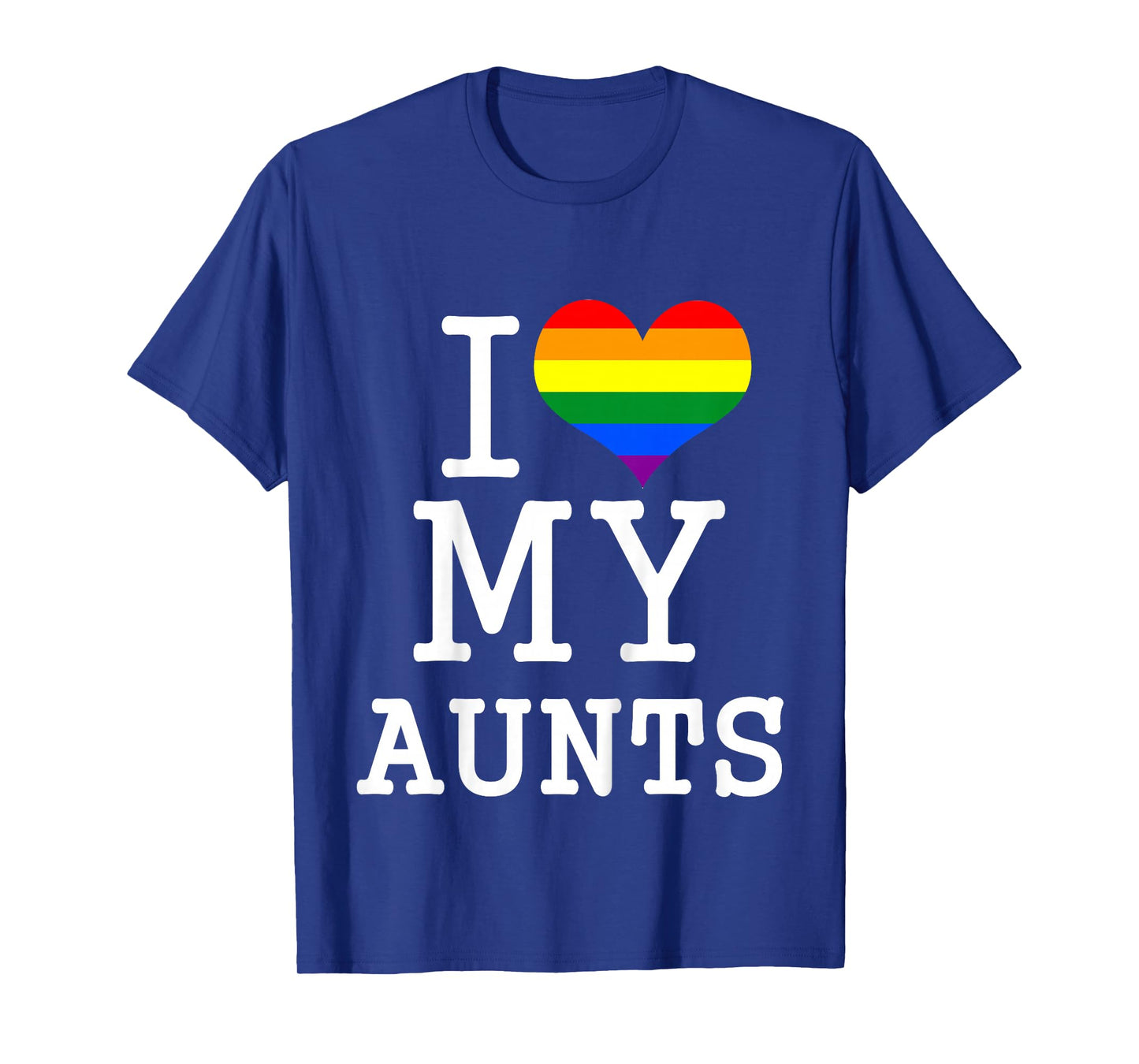 For My Gay Aunties LGBT Baby Clothes I Love My 2 Aunts T-Shirt