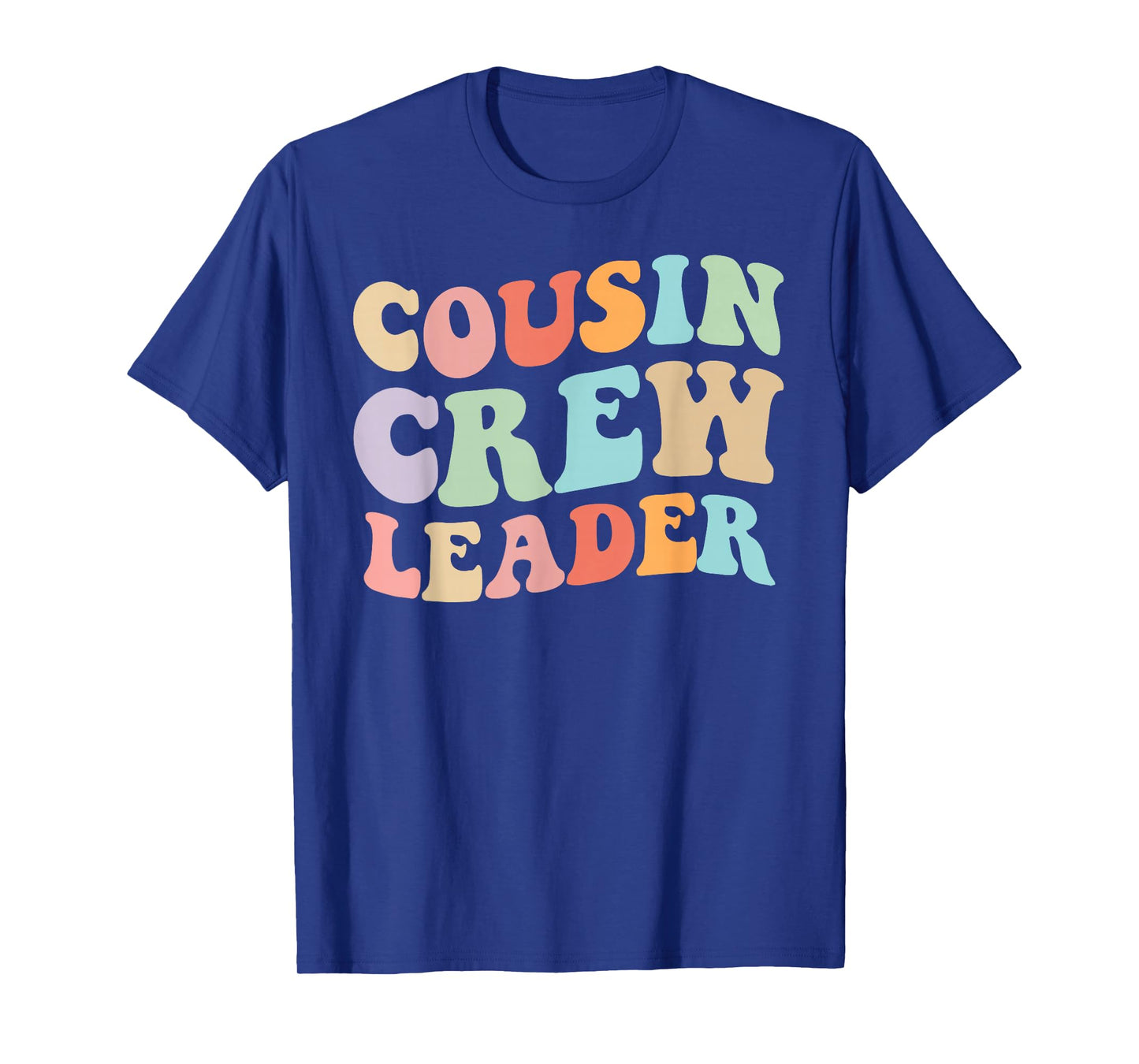 Cousin Crew Leader Retro Graphic – Fun Cousin Group Design T-Shirt