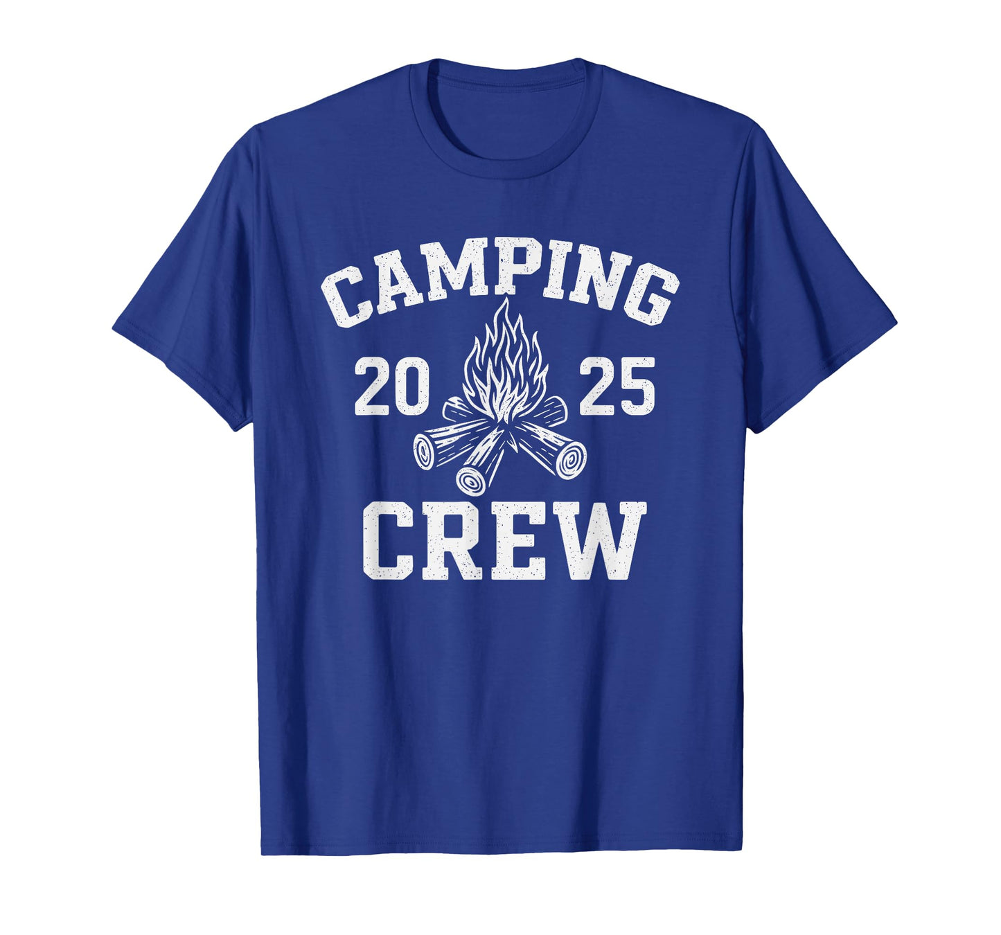 Retro Family Matching Camping Crew 2025 T-Shirt