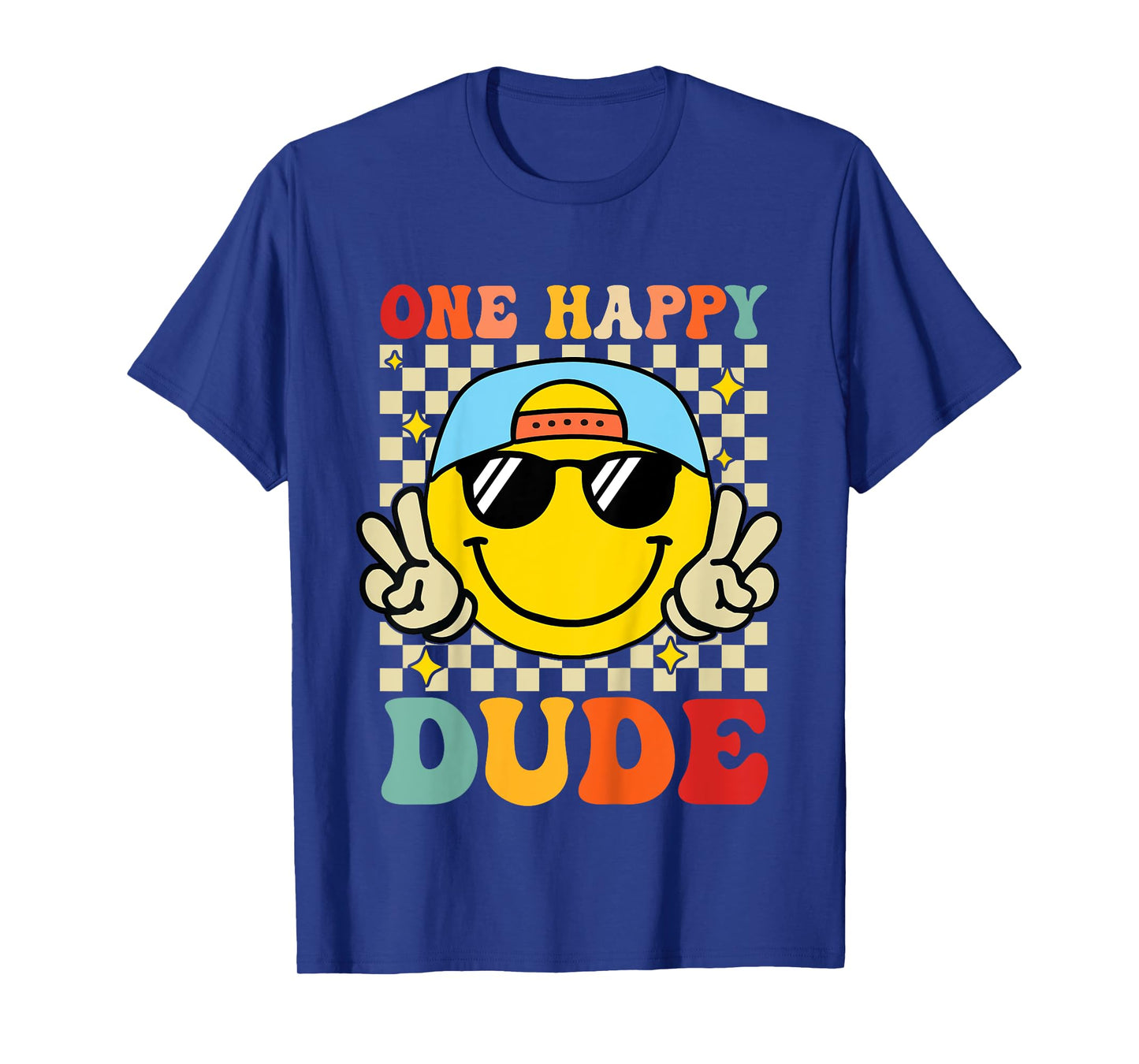 One Happy Dude 1st Birthday Family Matching T-Shirt