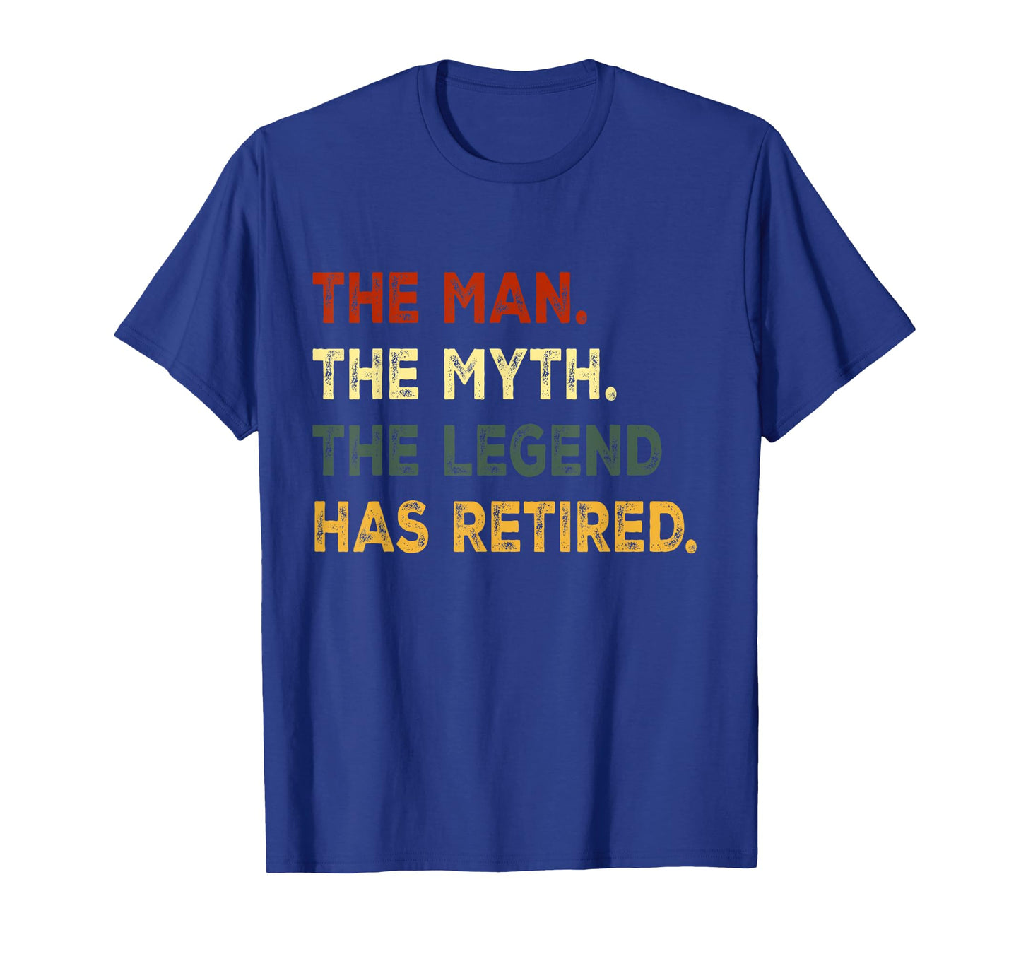 Retirement Retro Vintage Style Men The Legend Has Retired T-Shirt