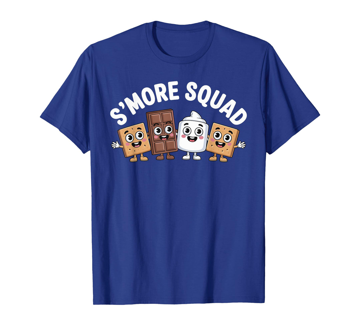 S'more Squad Camping Campfire Chocolate Marshmallow T-Shirt