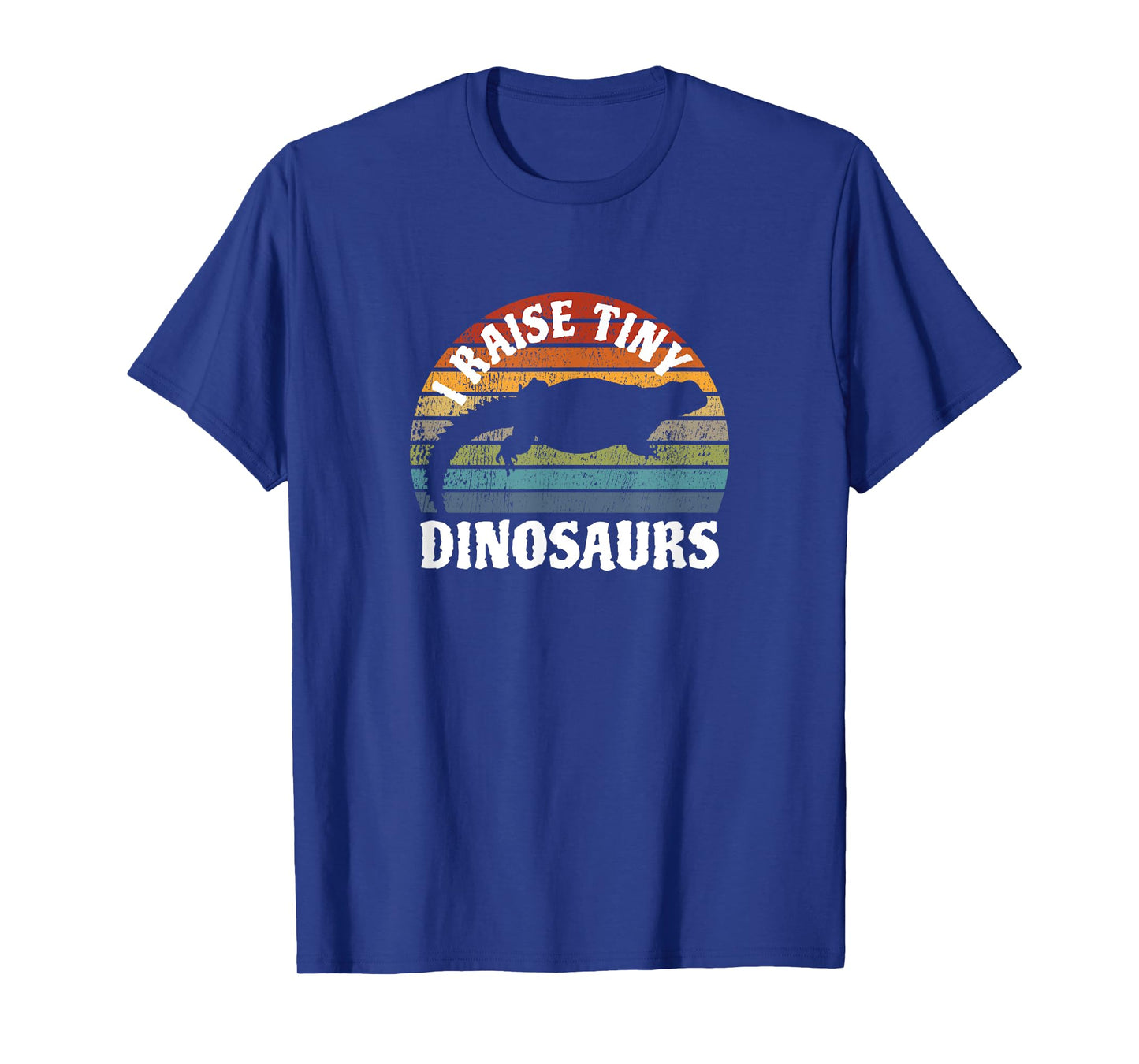 I Raise Tiny Dinosaurs I Uromastyx Agame Colorful Retro T-Shirt